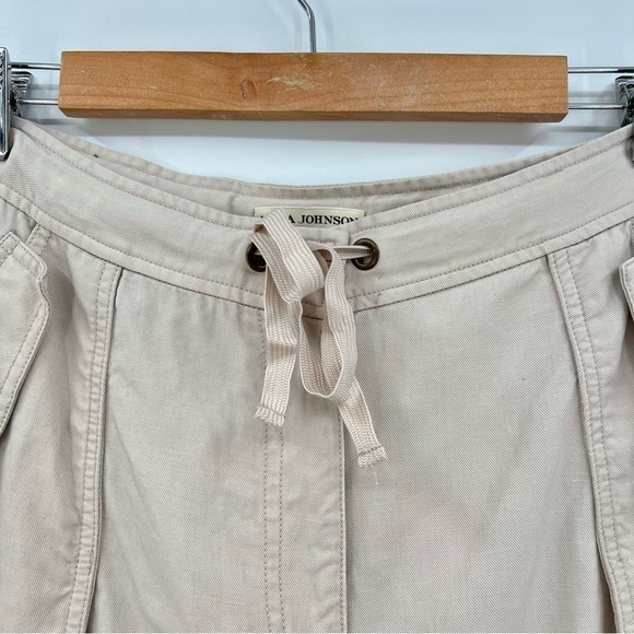Ulla Johnson Edris Pant Cargo Pant Jogger Zip Ankle Pant in Neutral Size 4 - Picture 9 of 15
